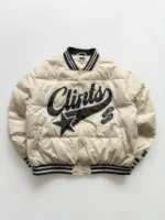 Clints Inc Puffer Jacket – Cream