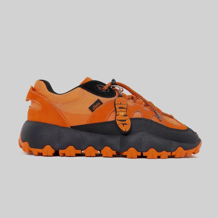 Clints Inc shoe – Orange/Black