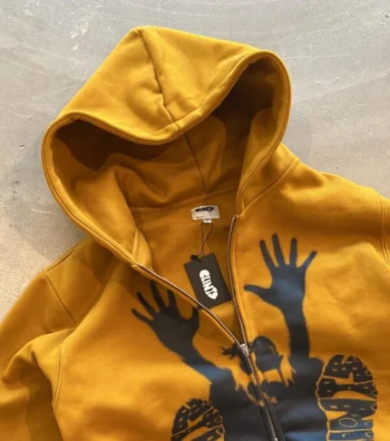 Clints Inc Step Correct Hoodie – Yellow