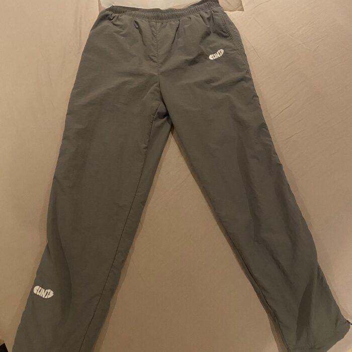 Clints Inc Men's Grey and Khaki Joggers