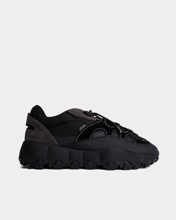 TRL Footprints VantaBlack Low Top Sneakers