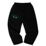 Heritage Cotton Pant - Black/ Green