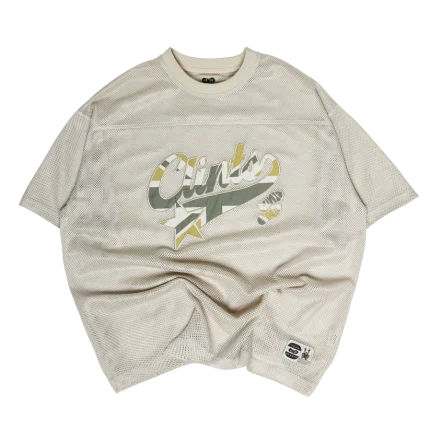 Clints Mesh Flag Jersey - Ivory