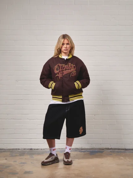 Baseball Varsity - Brown Jacket