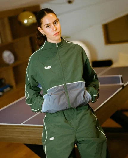 Gradient Mesh Shell - Green/Blue Jacket