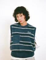 Clints Stripe knit - Blue