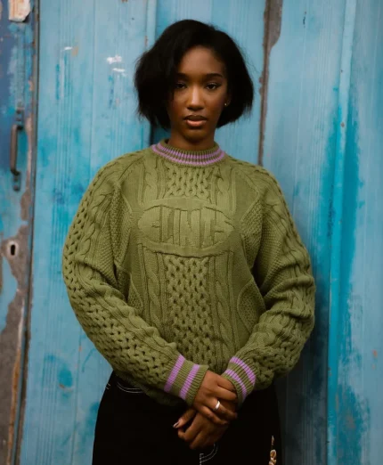Clints Clints Cable Knit - Green