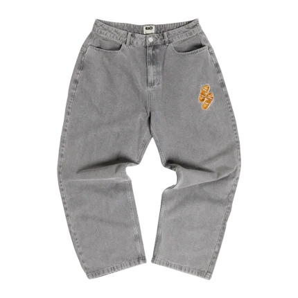 Clints Denim Pants - Grey