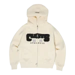 Heritage Cotton Hoodie - (Cream & Black)