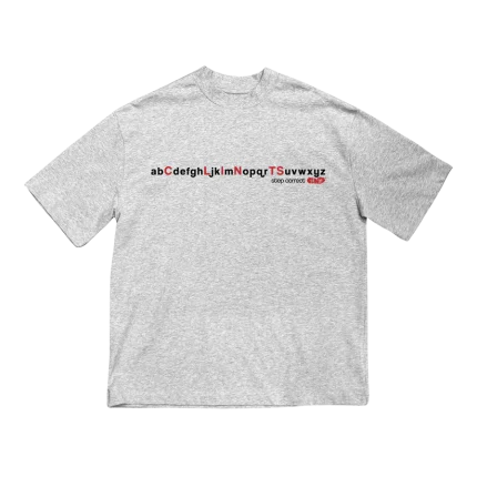 Clints 'Alphabet' Tee - Heavyweight