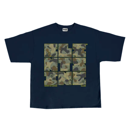 Clints 'Camo Spellout' Tee