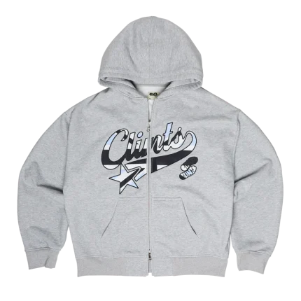 Flag Hoodie - Grey