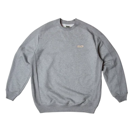 Ribbed Sweatshirt - Grey