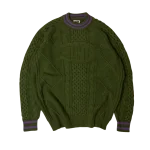 Clints Clints Cable Knit - Green
