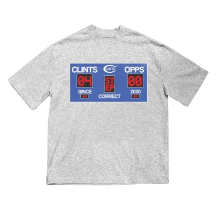Clints Scoreboard Tee - Heavyweight