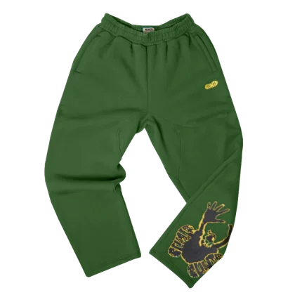 Stencil - Green Sweatpants