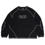 Clints Classic Waffle Tee - Black