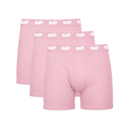 Clints Pink Boxers (3 Pack)