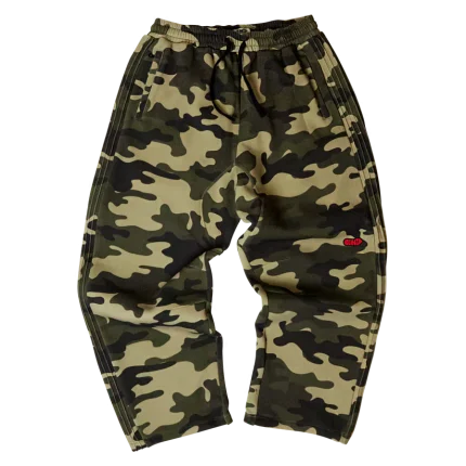 Clints Pintuck Camo Sweatpants