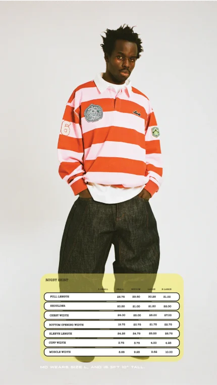Clints Rugby Polo - Pink