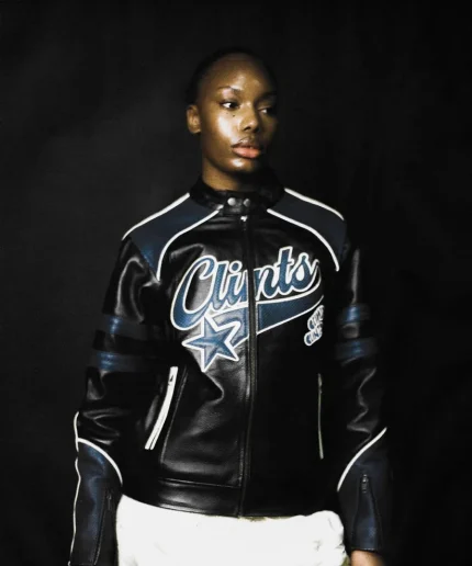 Clints Leather Biker Jacket