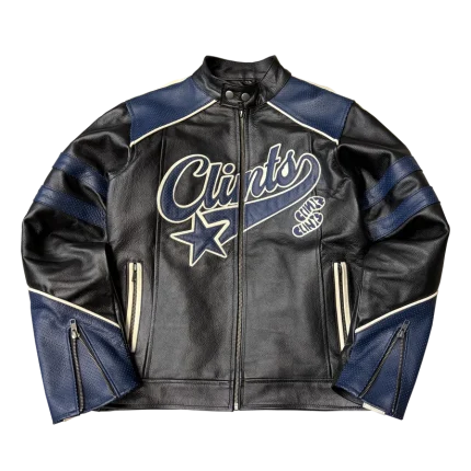 Clints Leather Biker Jacket