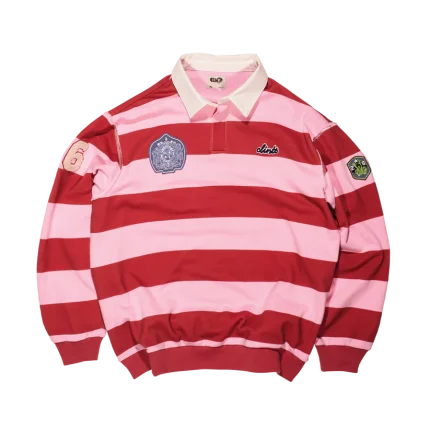 Clints Rugby Polo - Pink