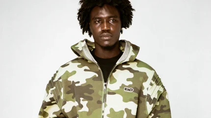 Clints Pintuck Camo Sweatpants
