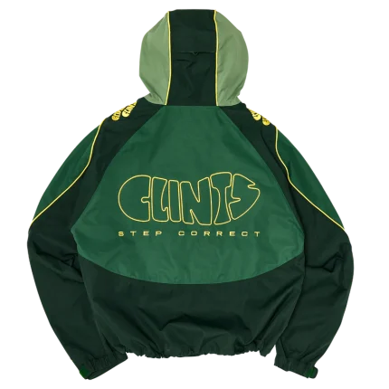 Clints Waterproof Jacket - Green/Yellow