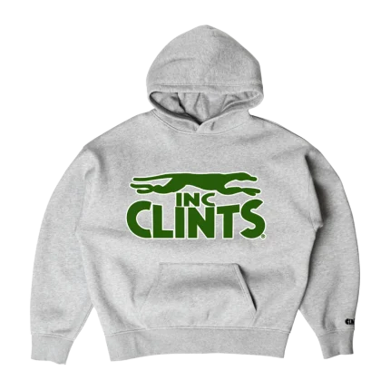 Clints Greyhound Hoodie - Grey