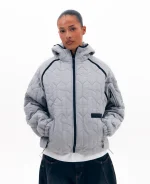 Clints Quilted Puffer - Grey