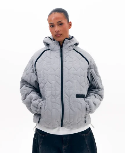 Clints Quilted Puffer - Grey