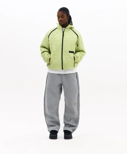 Clints Quilted Puffer - Lime