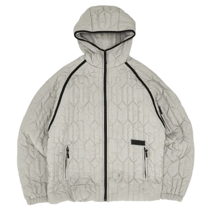 Clints Quilted Puffer - Grey