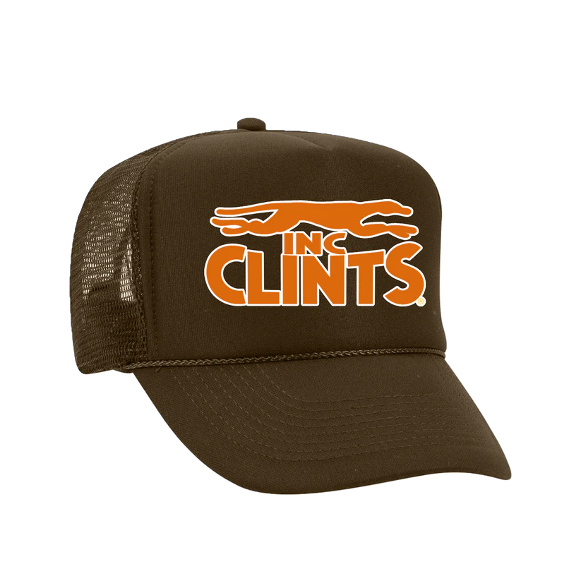 Clints Brown Trucker Cap Clints Brown Trucker Cap