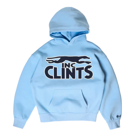 Clints Greyhound Hoodie - Baby Blue
