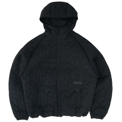 Clints Quilted Puffer - Black