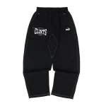 Clints Contrast Stitch Boxing Sweatpants