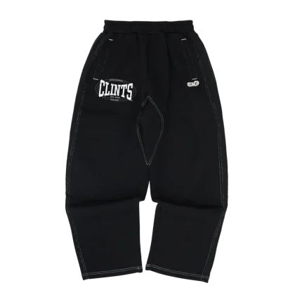 Clints Contrast Stitch Boxing Sweatpants