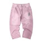 Clints Phat Denim Pants - Pink