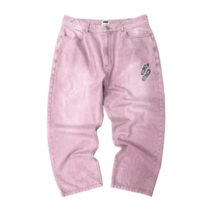 Clints Phat Denim Pants - Pink