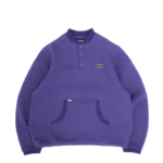 Clints Pintuck Crewneck - Purple