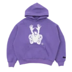 Clints Stencil Hoodie - Purple