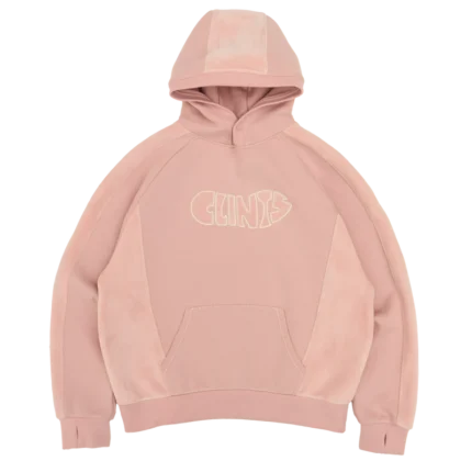 Clints Fleece Pink Hoodie