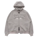 Clints Heritage Cotton Hoodie - Grey