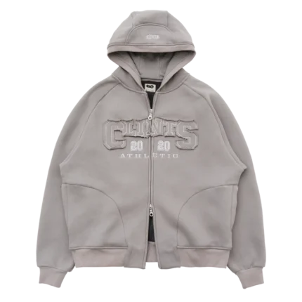 Clints Heritage Cotton Hoodie - Grey