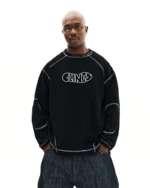 Clints Classic Waffle Tee - Black